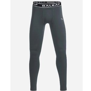 Baleaf Laureate Boy's Grey Thermal Baselayer Tights